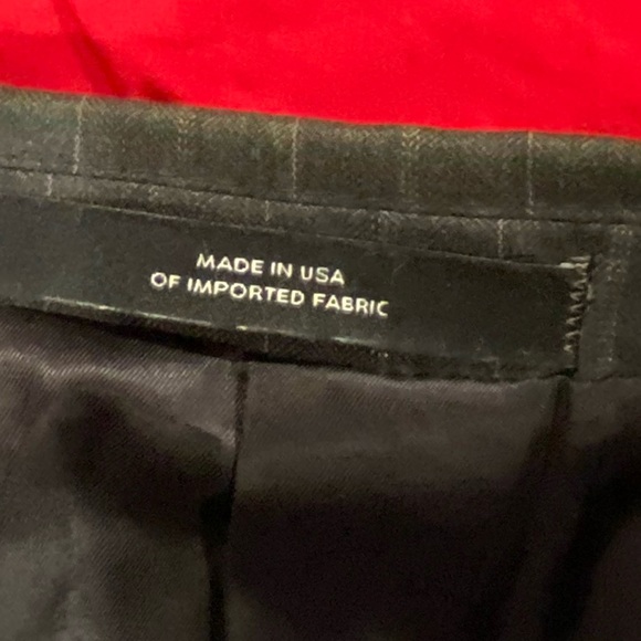 3pc peak lapel Saks Fifth Ave - Ermenegildo Zegna trofeo cloth 44R - Picture 7 of 16